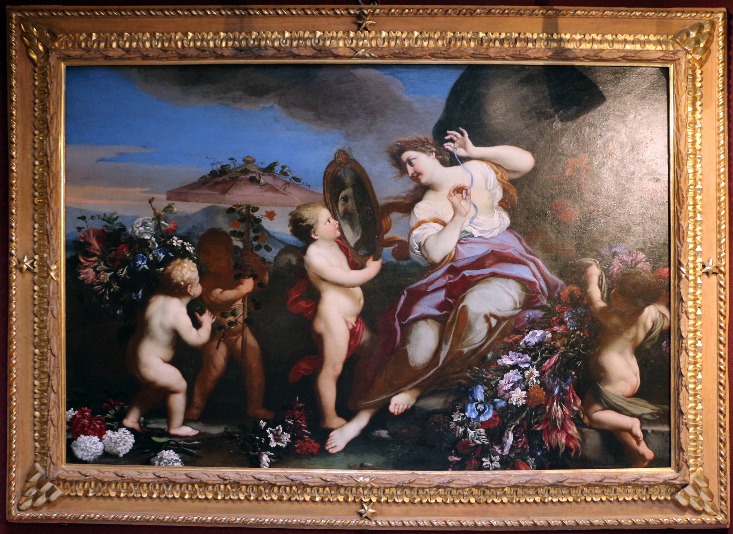 Été - Carlo Maratta image 1 reproduction artisanale de tableau