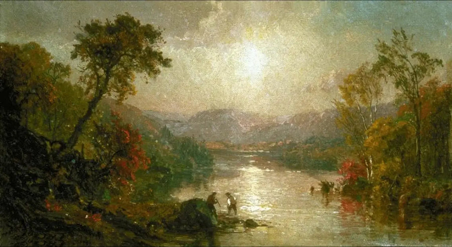 Herfst in de herfst - Jasper Francis Cropsey