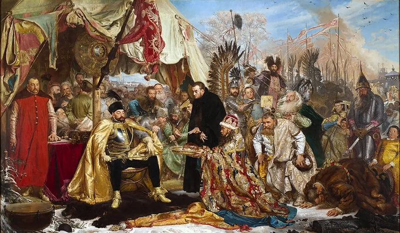 Étienne Báthory in Pskov - Jan Matejko

Source:
Étienne Báthory à Pskov - Jan Matejko