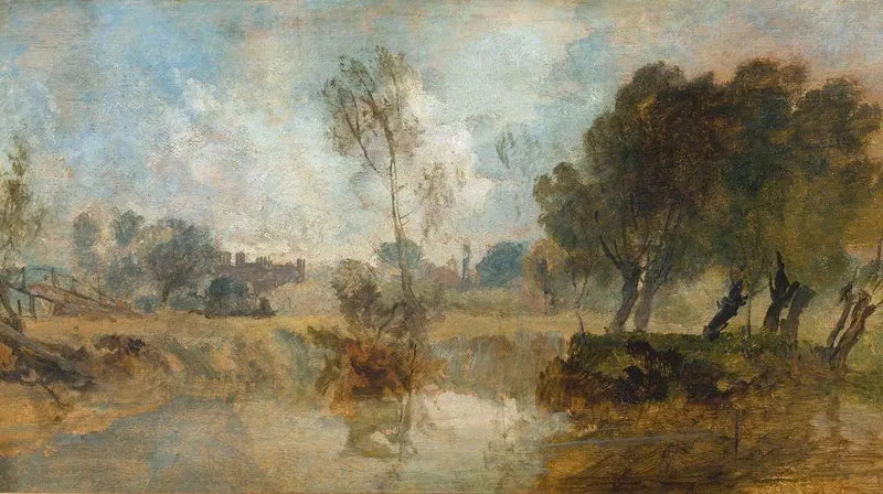 Eton, van de rivier - J. M. W. Turner