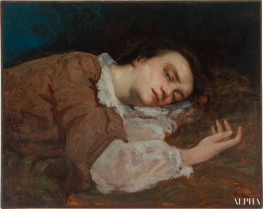 Étude de "Les Demoiselles des bords de la Seine (Été)" - Gustave Courbet - Reproductions de tableaux et peintures haut de gamme