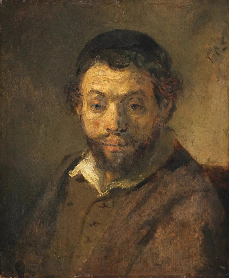 Buste van een jonge Jood - Rembrandt