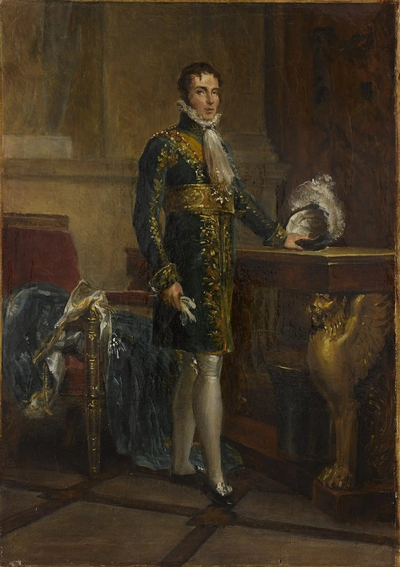 Eugène de Beauharnais (1781-1824), hertog van Leuchtenberg, ook wel prins Eugène, onderkoning van Italië - François Gérard

Source:
Eugène de Beauharnais (1781-1824), duc de Leuchtenberg, dit le prince Eugène, vice-roi d'Italie - François Gérard