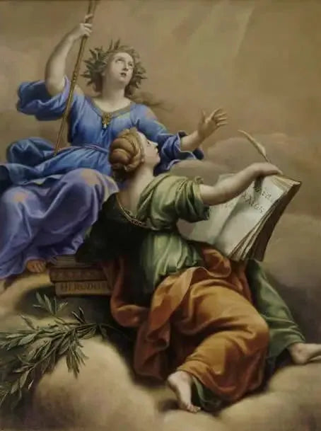 Euterpe en Clio - Pierre Mignard