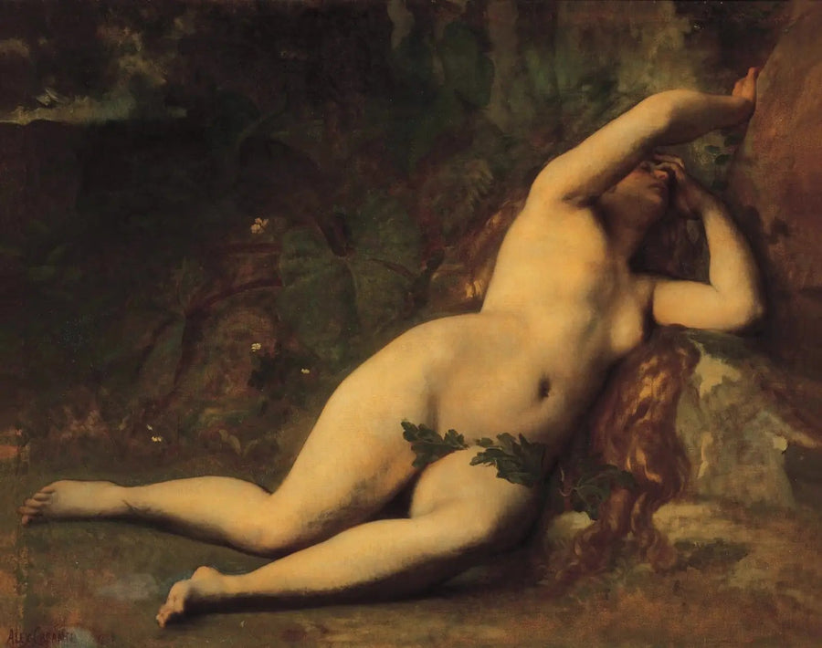 Eva na de val - Alexandre Cabanel

Source:
Ève après la chute - Alexandre Cabanel