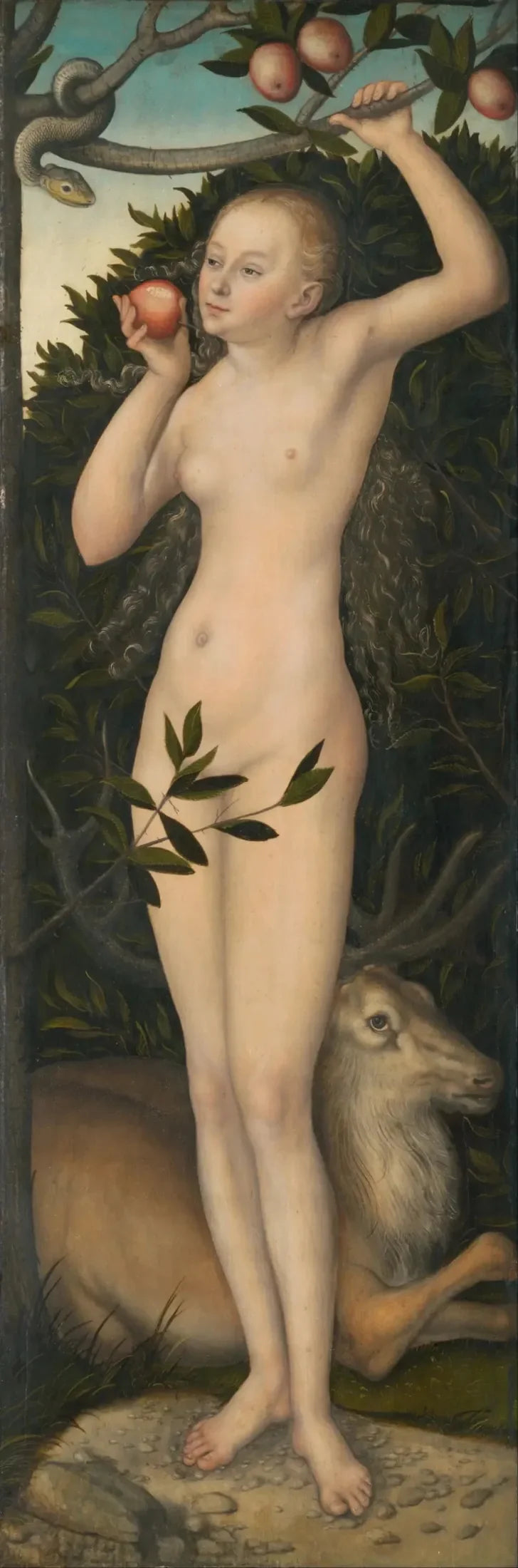 Eve - Lucas Cranach de Oudere