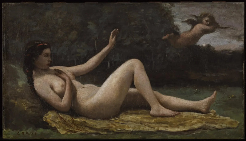 Oproep tot de liefde - Jean-Baptiste Camille Corot