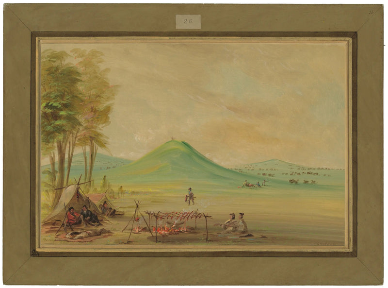 Expeditie gestationeerd op een prairie in Texas. April 1686 - George Catlin

Source:
Expédition campée dans une prairie du Texas. Avril 1686 - George Catlin