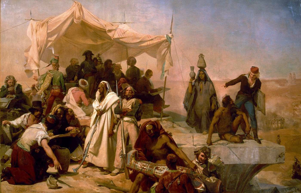 Expédition d'Égypte sous les ordres de Bonaparte - Léon Cogniet
