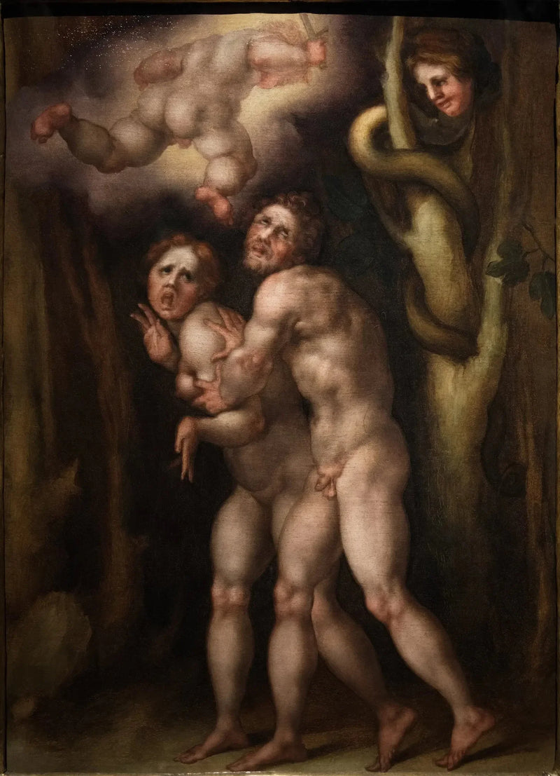 Uitdrijving van Adam en Eva - Pontormo