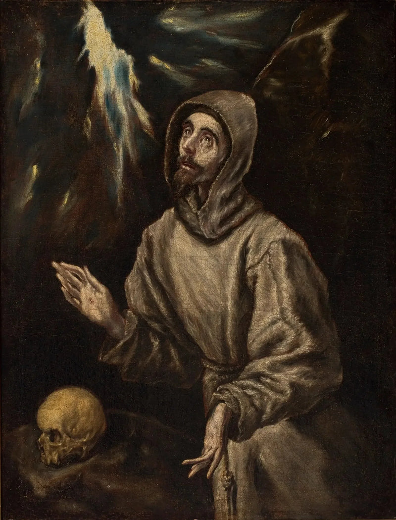 Extase van Sint Franciscus die de stigmata ontvangt - El Greco
