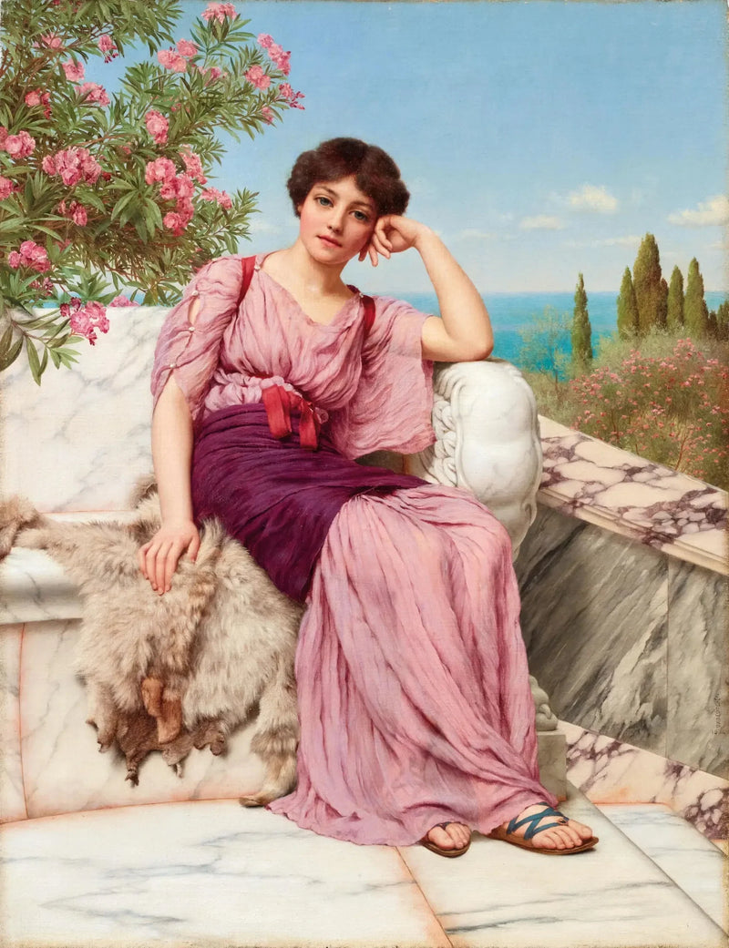 Maak mooie dromen - John William Godward