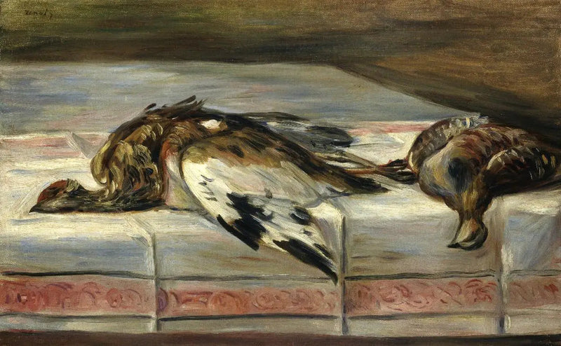 Fazant en patrijs - Pierre-Auguste Renoir