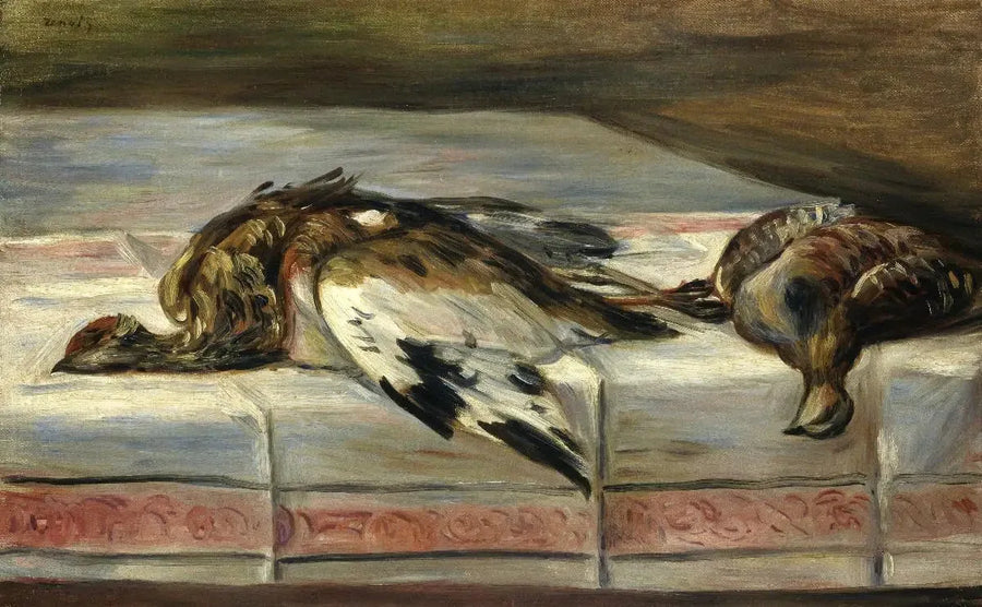 Fazant en patrijs - Pierre-Auguste Renoir