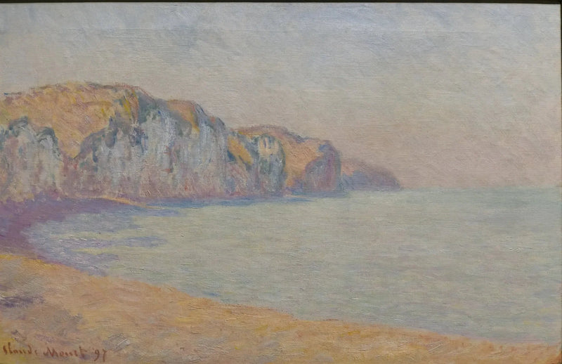 Klip van Pourville, 's ochtends - Claude Monet