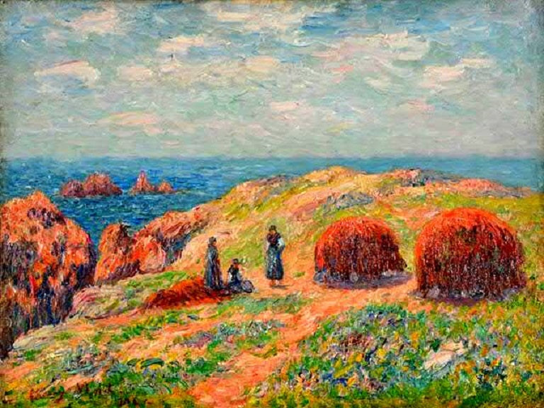Kliffen van Ouessant - Henry Moret