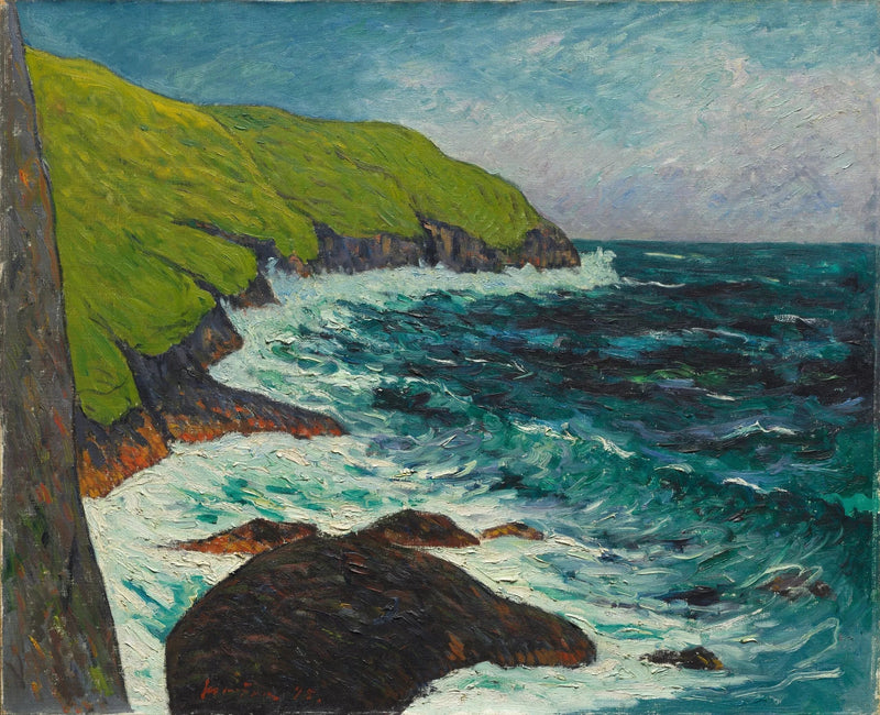 Kliffen van Beg ar Fry, Saint-Jean-du-Doigt - Maxime Maufra