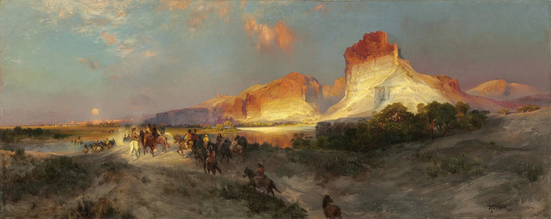 Groene Rivier Kliffen, Wyoming - Thomas Moran

Source:
Falaises de Green River, Wyoming - Thomas Moran