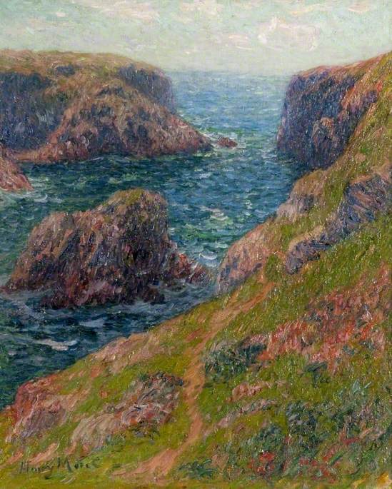 Kliffen van Port-Domois, Belle-Île - Henry Moret