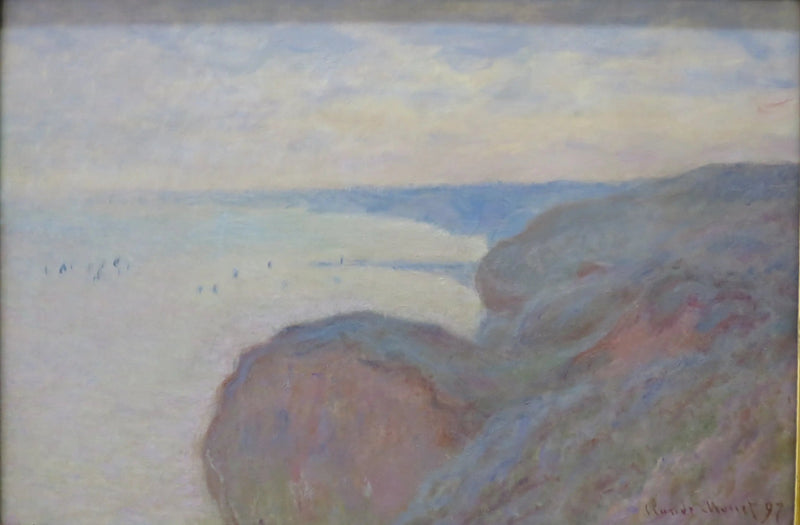 Klippen bij Dieppe - Claude Monet