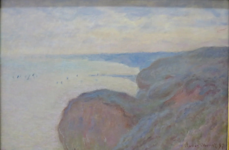 Klippen bij Dieppe - Claude Monet