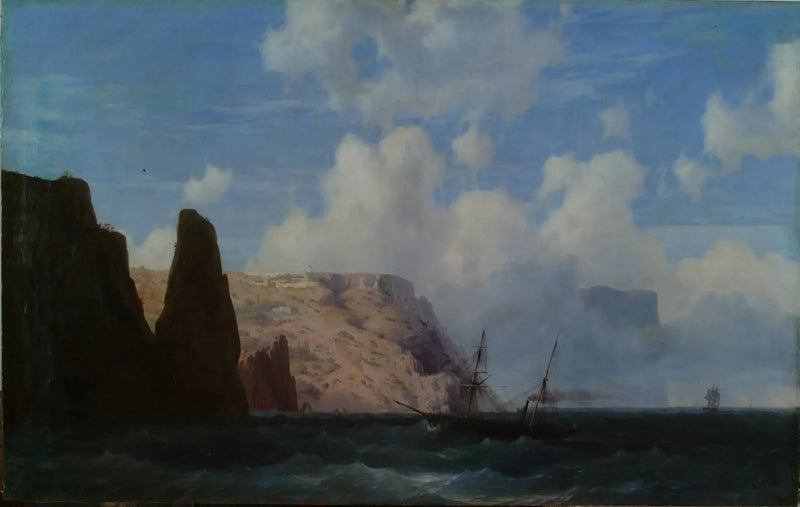 Rotsachtige kliffen - Ivan Aïvazovski

Source:
Falaises rocheuses - Ivan Aïvazovski