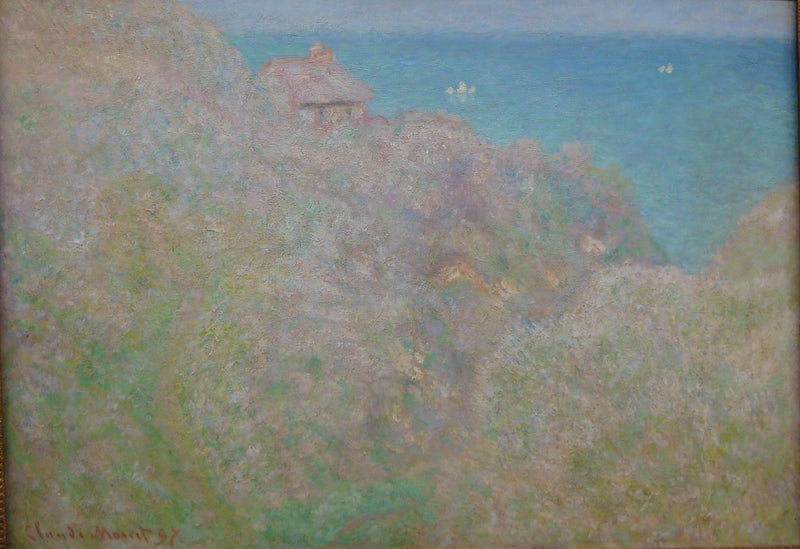 De kliffen van Varengeville, MuMa W1450 - Claude Monet