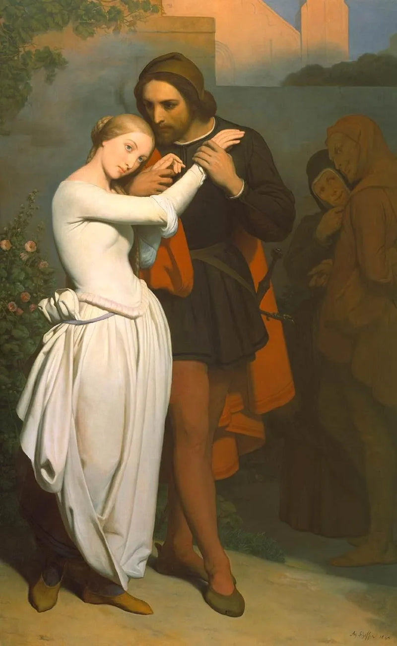 Faust en Margaretha (De verleiding) - Ary Scheffer