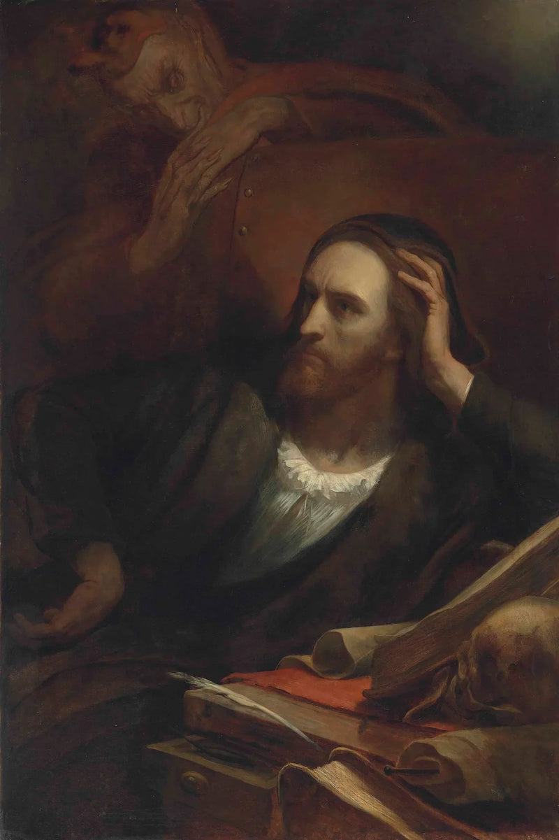 Faust en Mephistopheles - Ary Scheffer