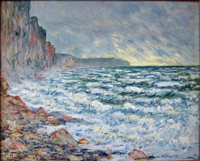 Fécamp, kust - Claude Monet