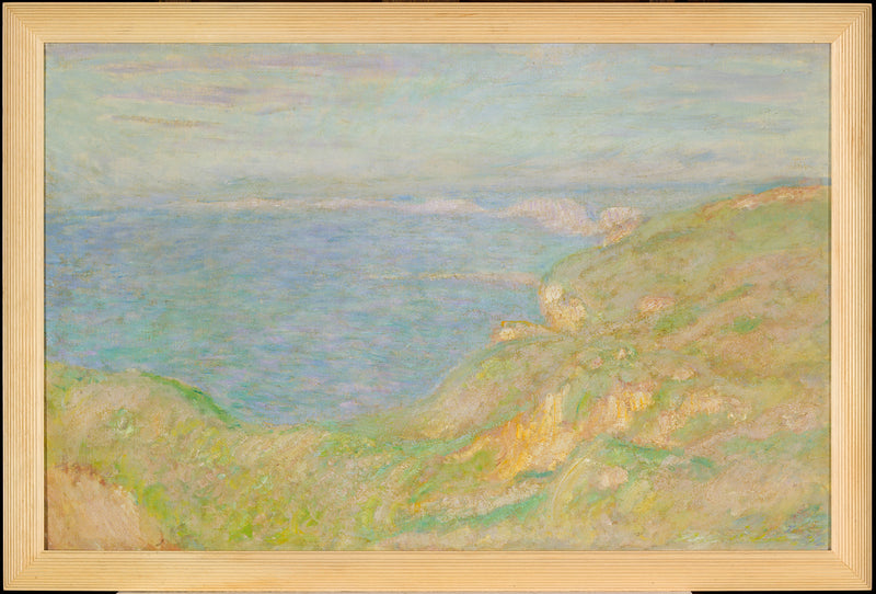 Falaise van Fécamp - Claude Monet