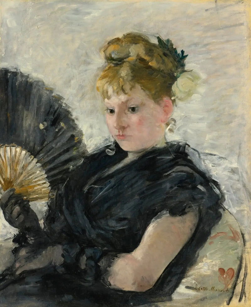 Vrouw met de waaier - Berthe Morisot