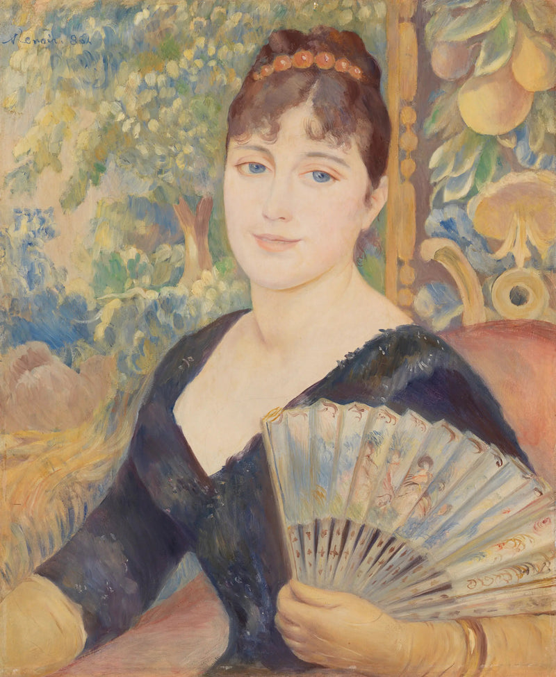 Vrouw met de waaier - Pierre-Auguste Renoir