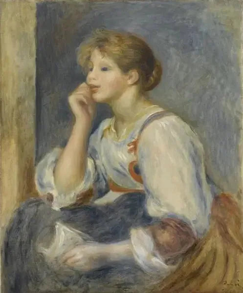 Vrouw met de brief - Pierre-Auguste Renoir