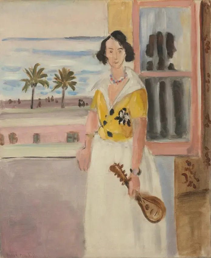Vrouw met de mandoline - Henri Matisse