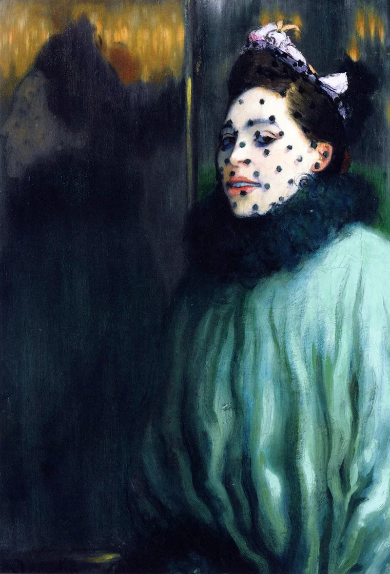 Vrouw met sluier - Louis Anquetin