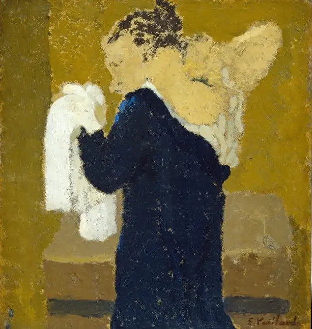 Vrouw bij haar toilette - Édouard Vuillard