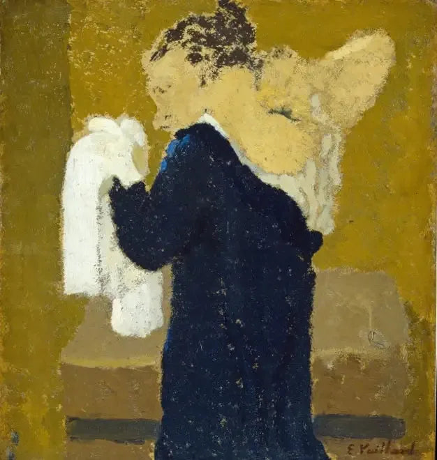 Vrouw bij haar toilette - Édouard Vuillard