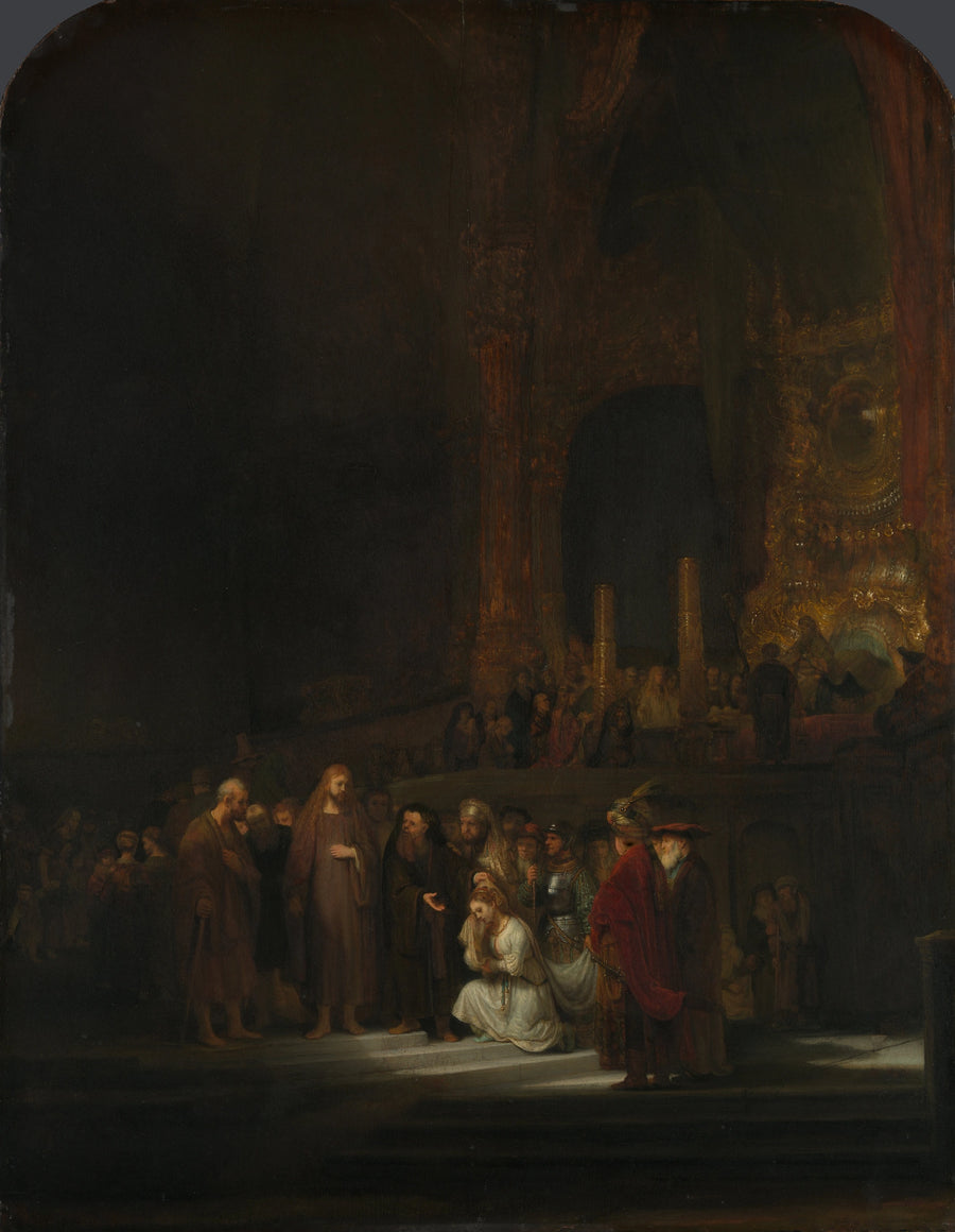 De echtbreekster - Rembrandt