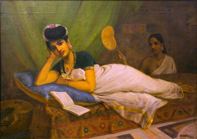 Liggende vrouw - Ravi Varmâ

Source:
Femme allongée - Ravi Varmâ