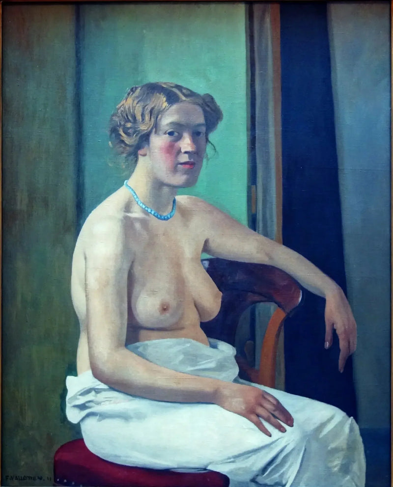 Zittende vrouw halfnaakt - Félix Vallotton

Source:
Femme assise à demi-nue - Félix Vallotton