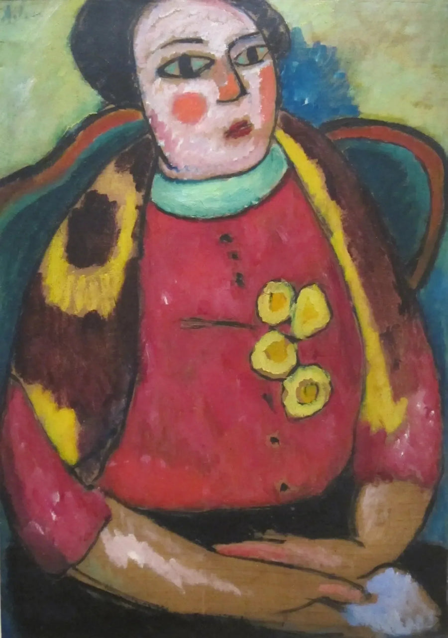 Zittende vrouw - Alexej von Jawlensky

Source:
Femme assise - Alexej von Jawlensky