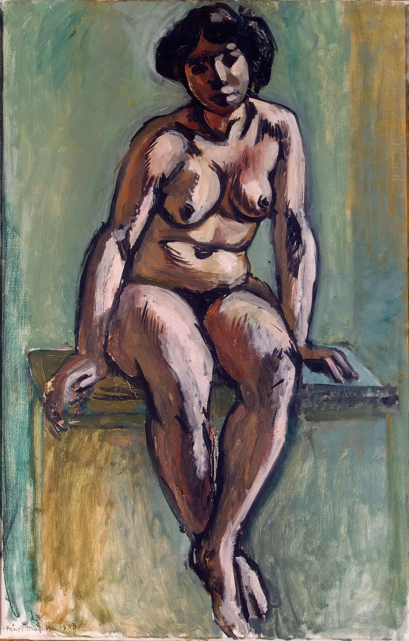 Zittende vrouw - Henri Matisse