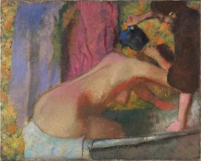 Vrouw in bad - Edgar Degas