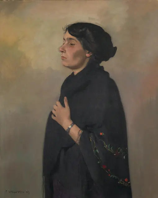 Vrouw met zwarte sjaal - Félix Vallotton

Source:
Femme au châle noir - Félix Vallotton
