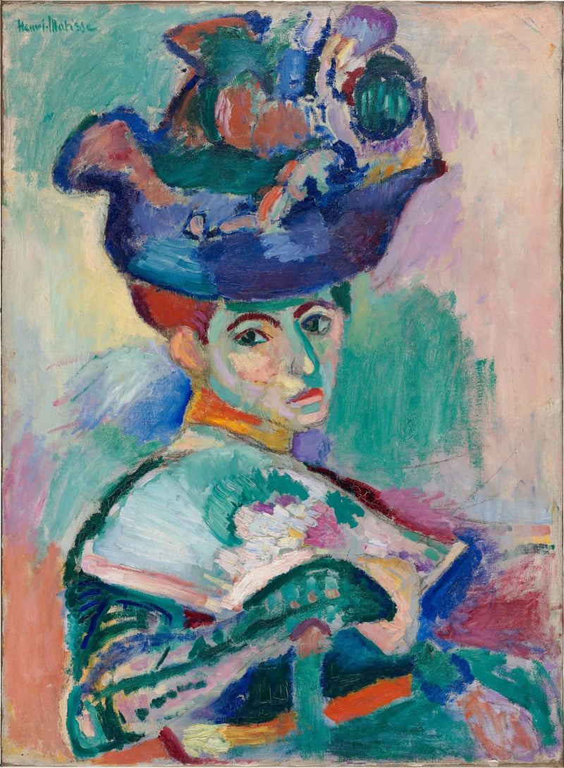 Vrouw met hoed - Henri Matisse
