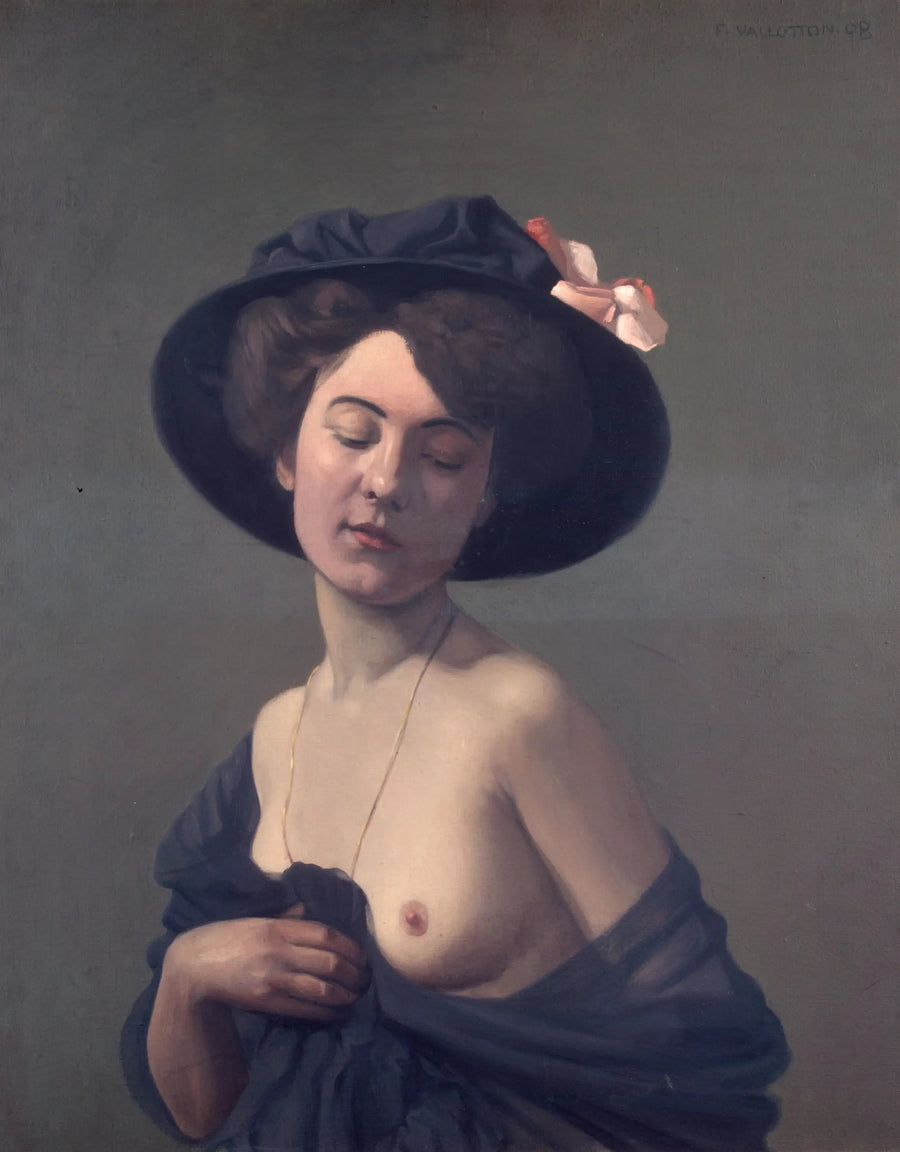 Vrouw met zwarte hoed - Félix Vallotton

Source:
Femme au chapeau noir - Félix Vallotton