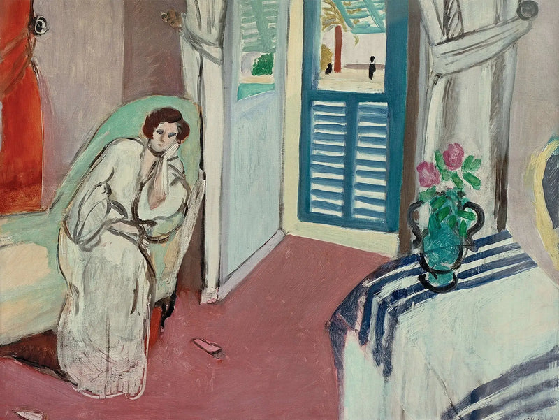 Vrouw op de divan - Henri Matisse
