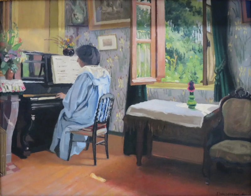 Vrouw aan de piano - Félix Vallotton

Source:
Femme au piano - Félix Vallotton