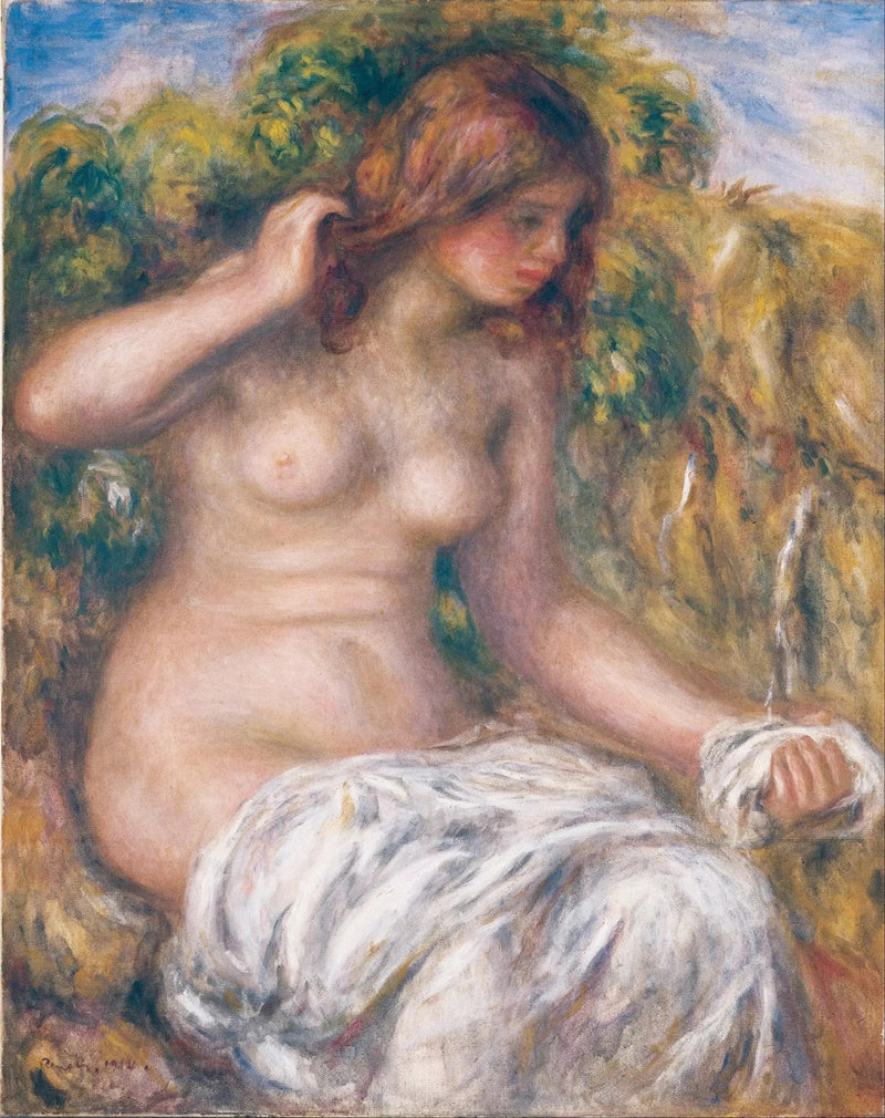 Vrouw in de lente - Pierre-Auguste Renoir